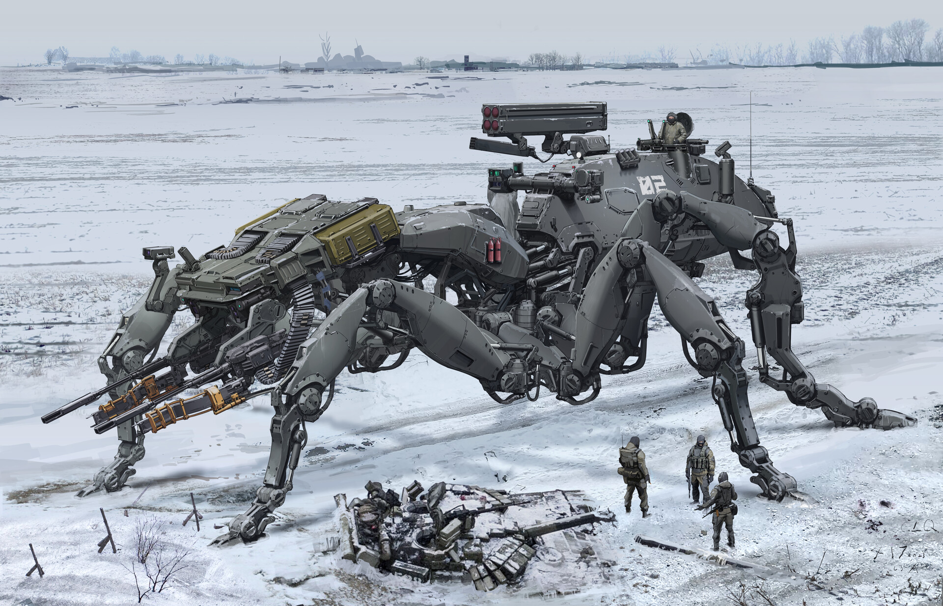 ANT walking mech