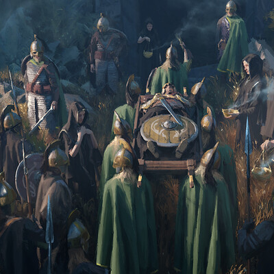 Rostyslav zagornov rohirrim funeral web