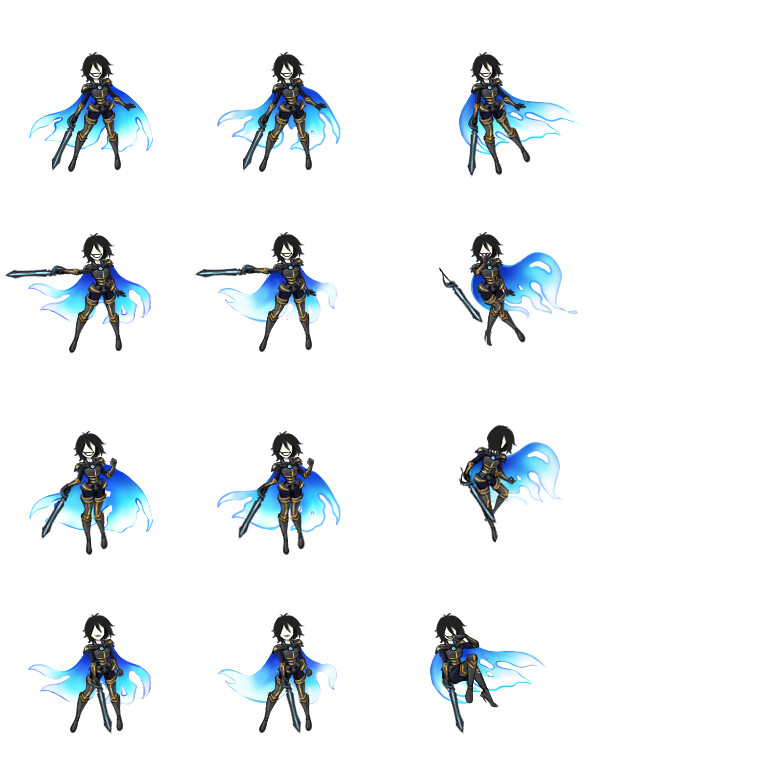 Bullet Sprite Sheet