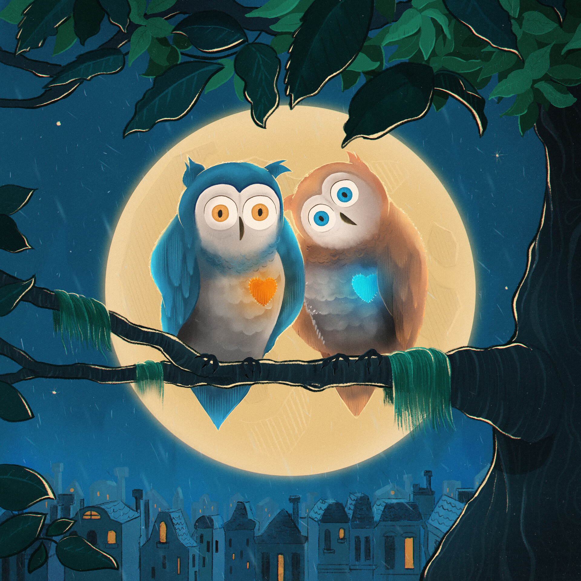 ArtStation Night Owls Album Art