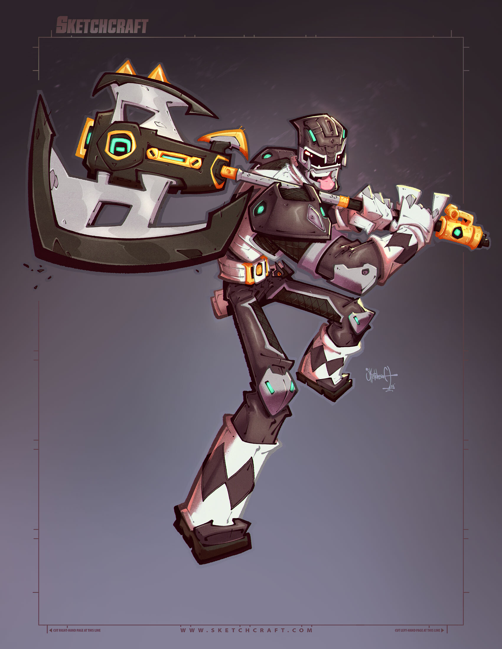 ArtStation - Black Power Ranger Tribute