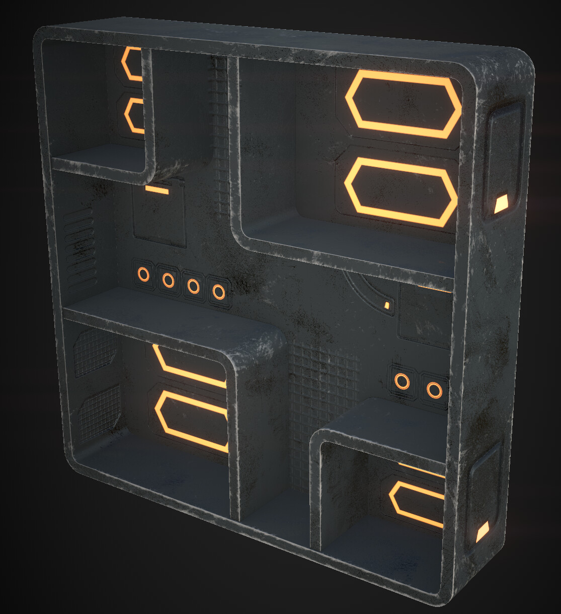 ArtStation - Sci-Fi Shelving