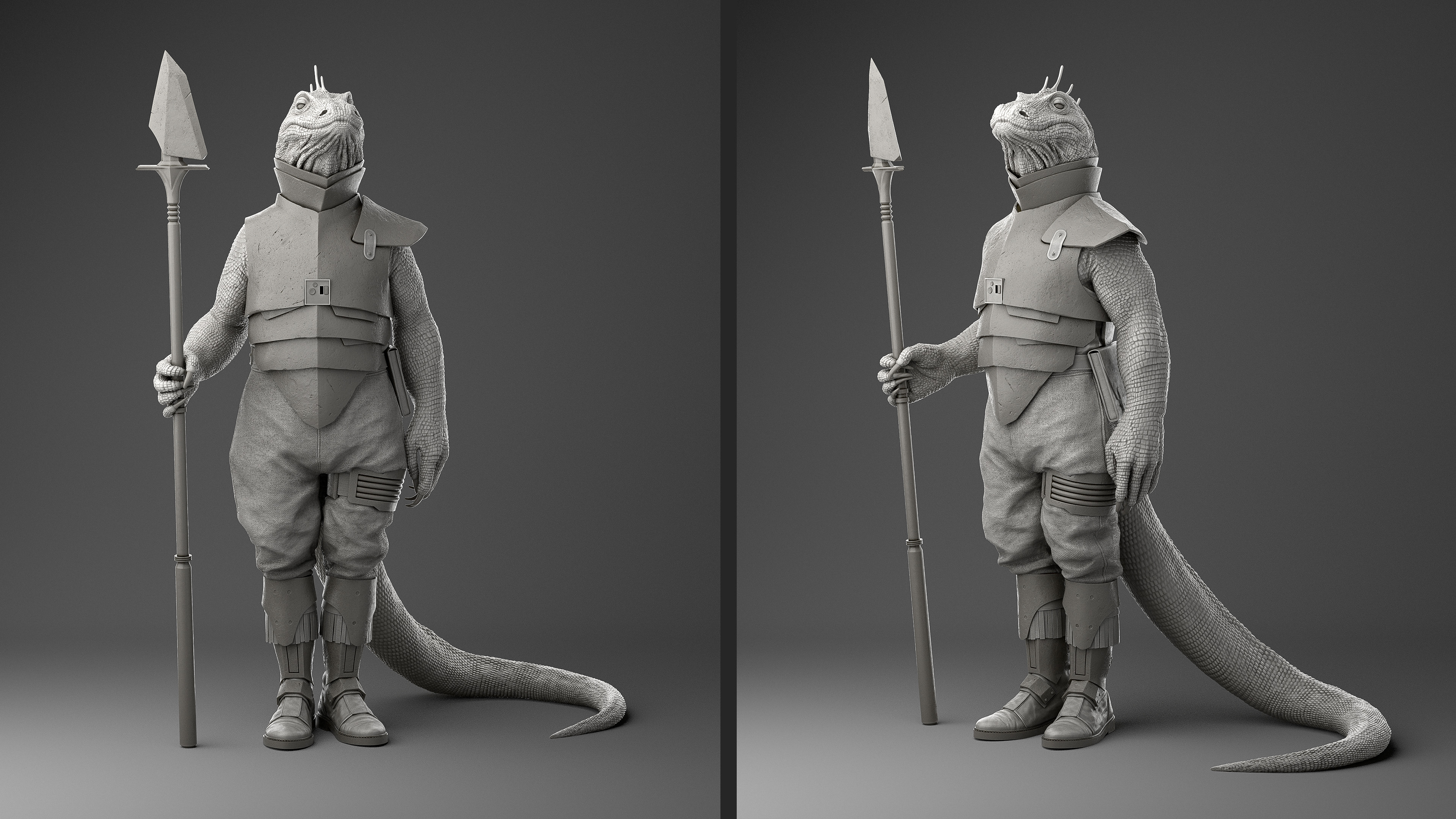 High Poly Render
