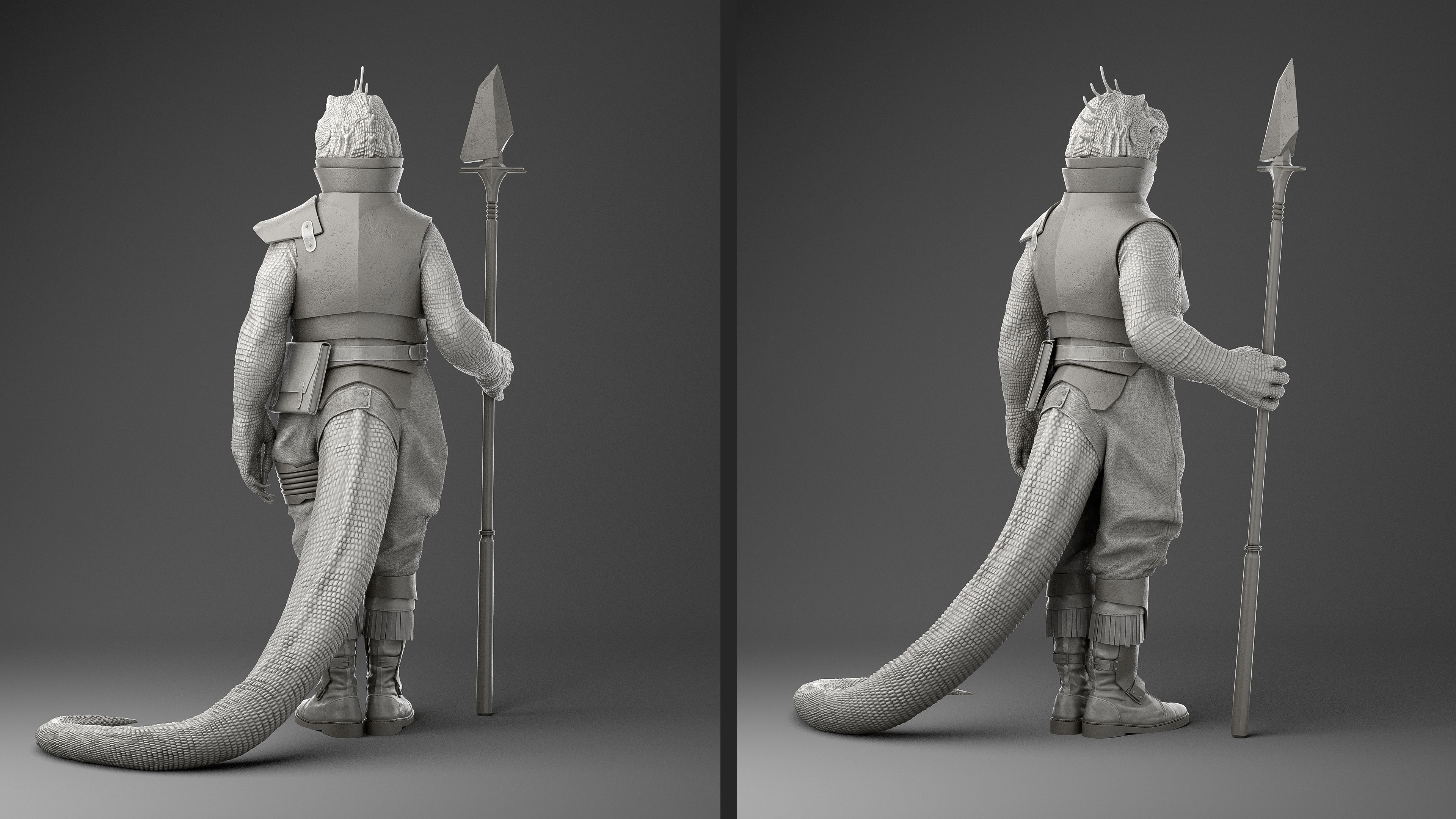 High Poly Render