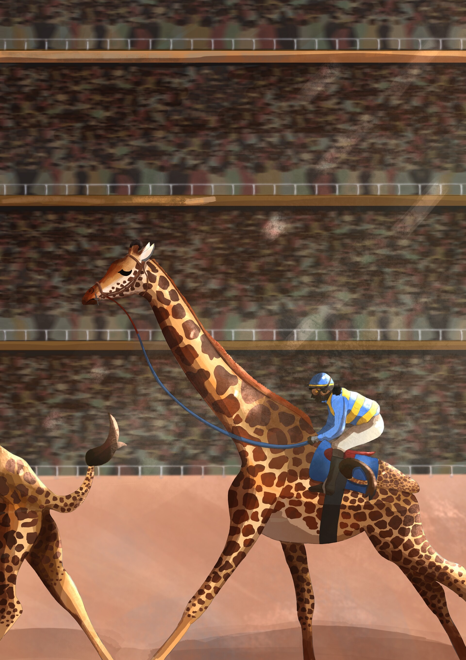 giraffe racing