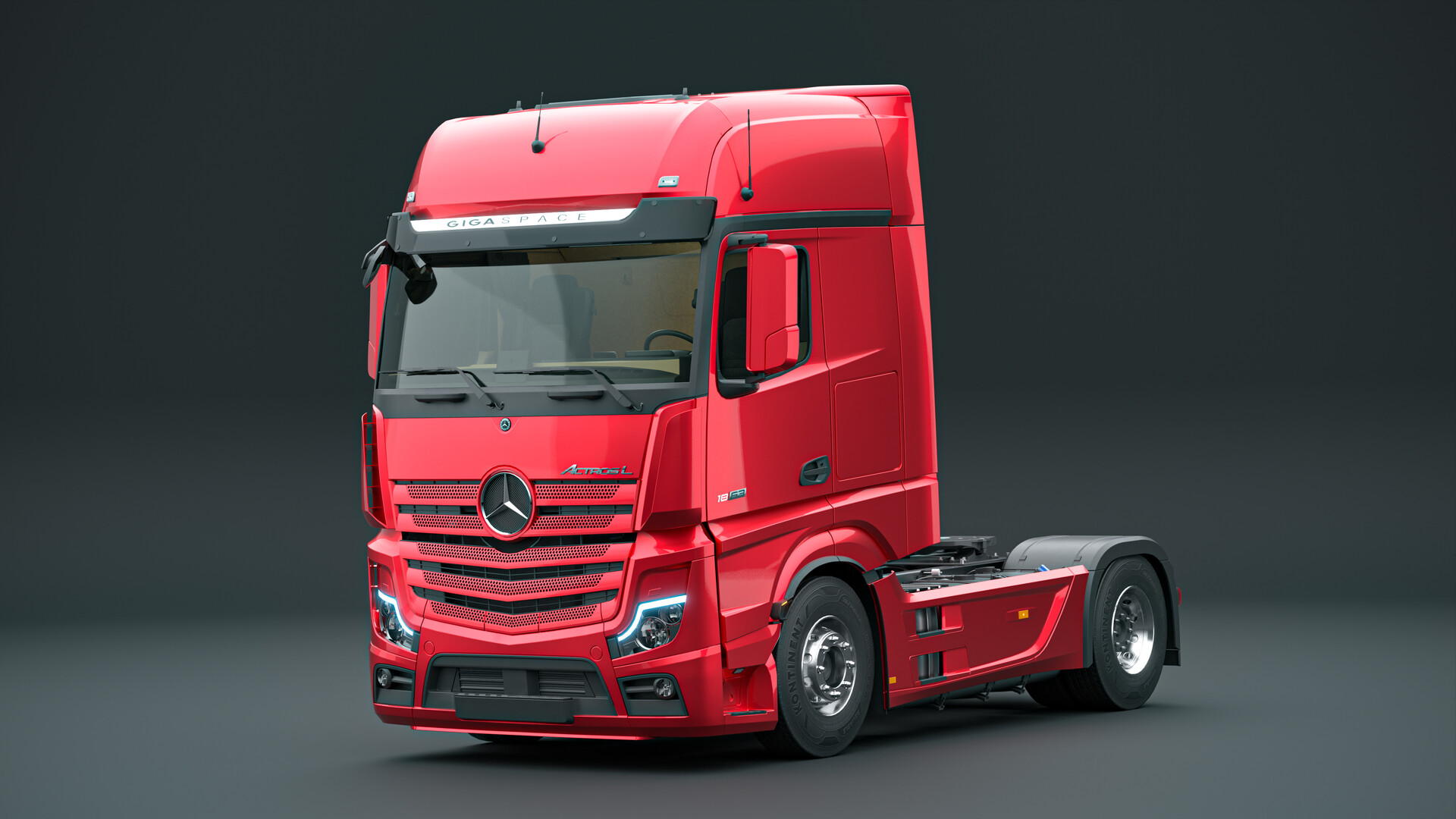 ArtStation - Mercedes Benz Actros L GigaSpace MP5 with Interior