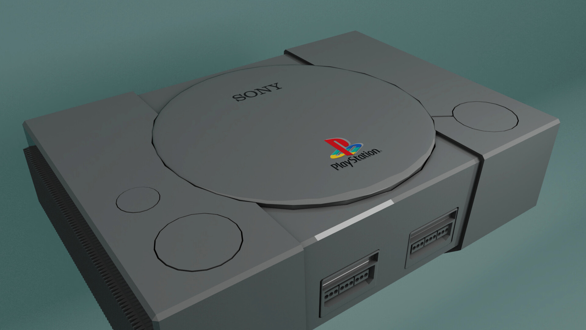 ArtStation - PlayStation 1 model