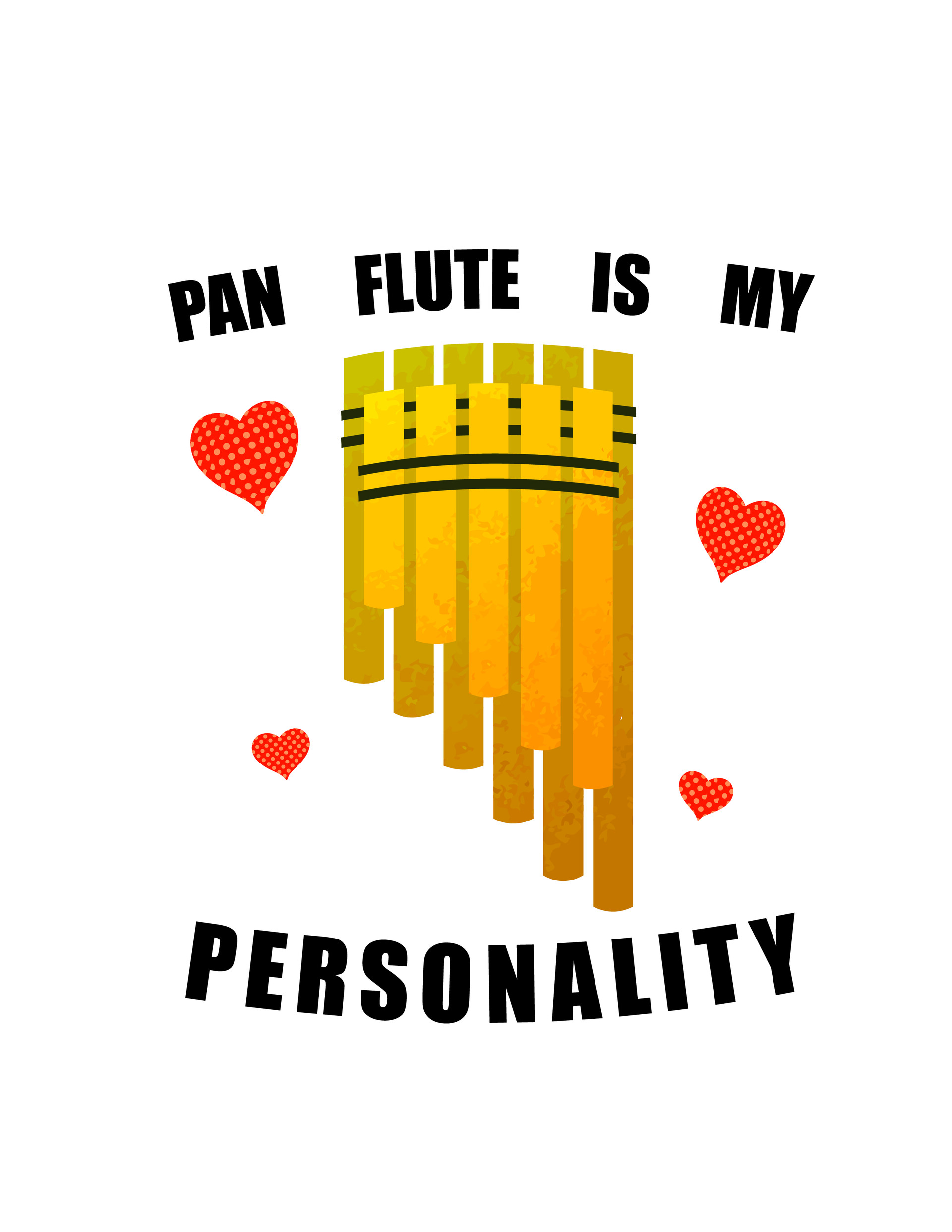 ArtStation Pan Flute is My Personality Sticker