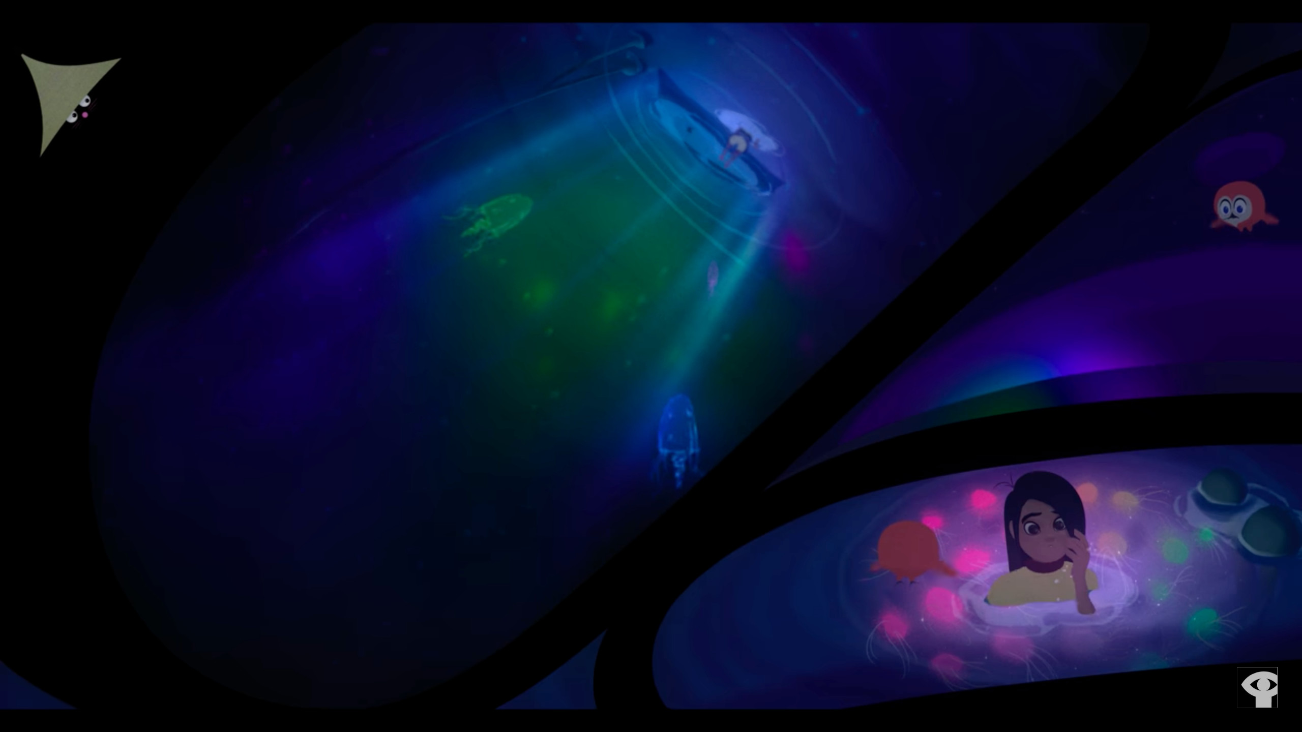 Water Caustics and Jelly Fish, 2DFX and character animation , Toonboom Harmony  