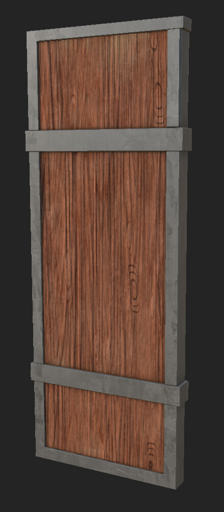 Mid Door Textured