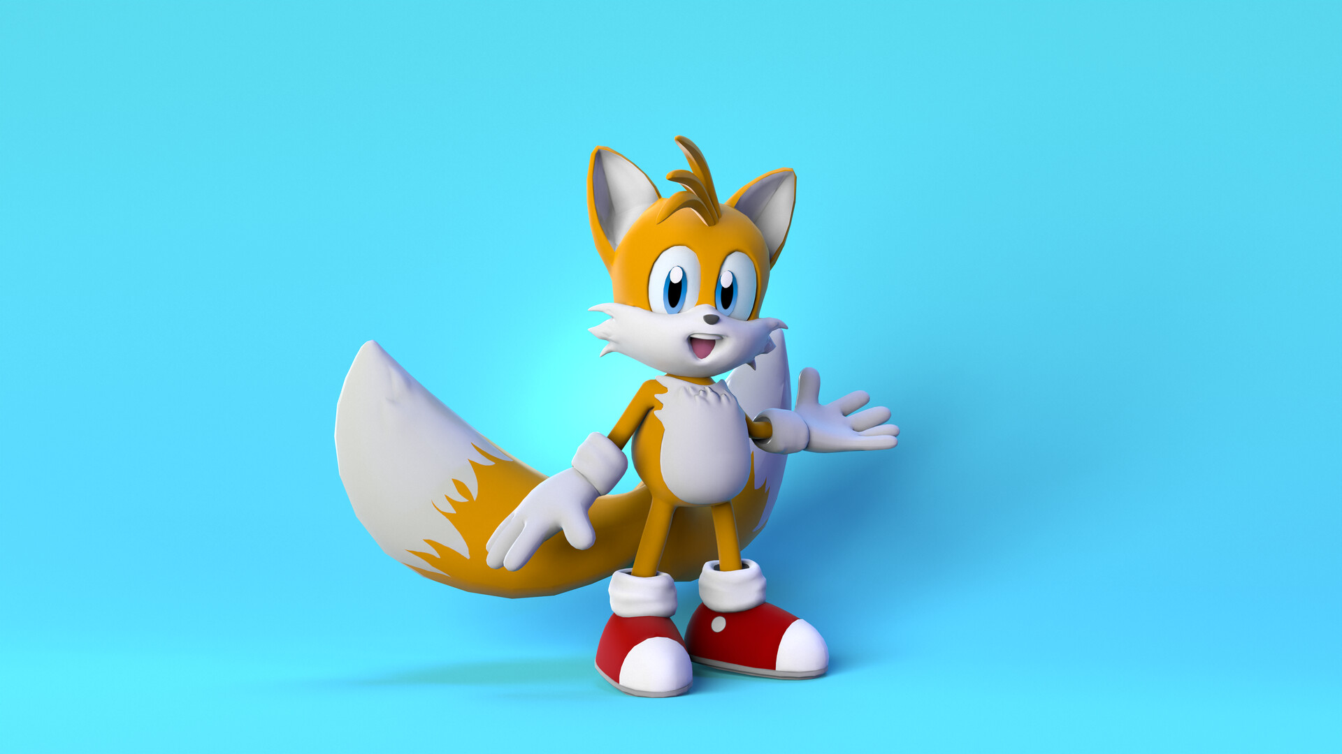 ArtStation - Tails Character - Sonic Movie 2