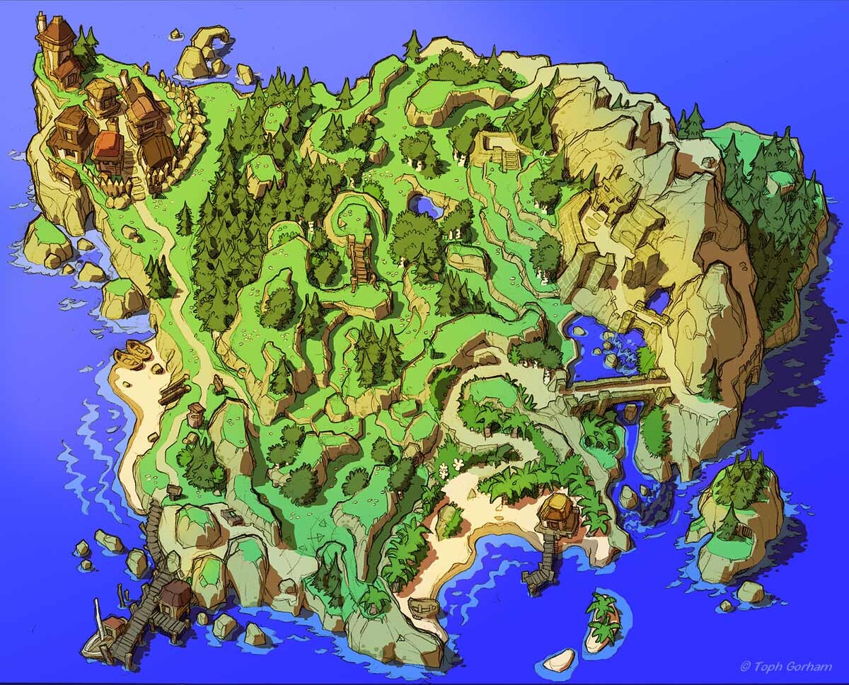 ArtStation - Southerly Island