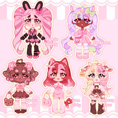 adoptable ~ !! in 2023  Gachalife girl outfits, Character design, Cute  kawaii drawings