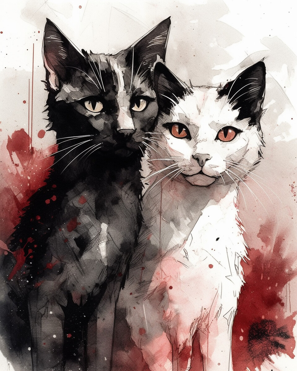 ArtStation Love Cats