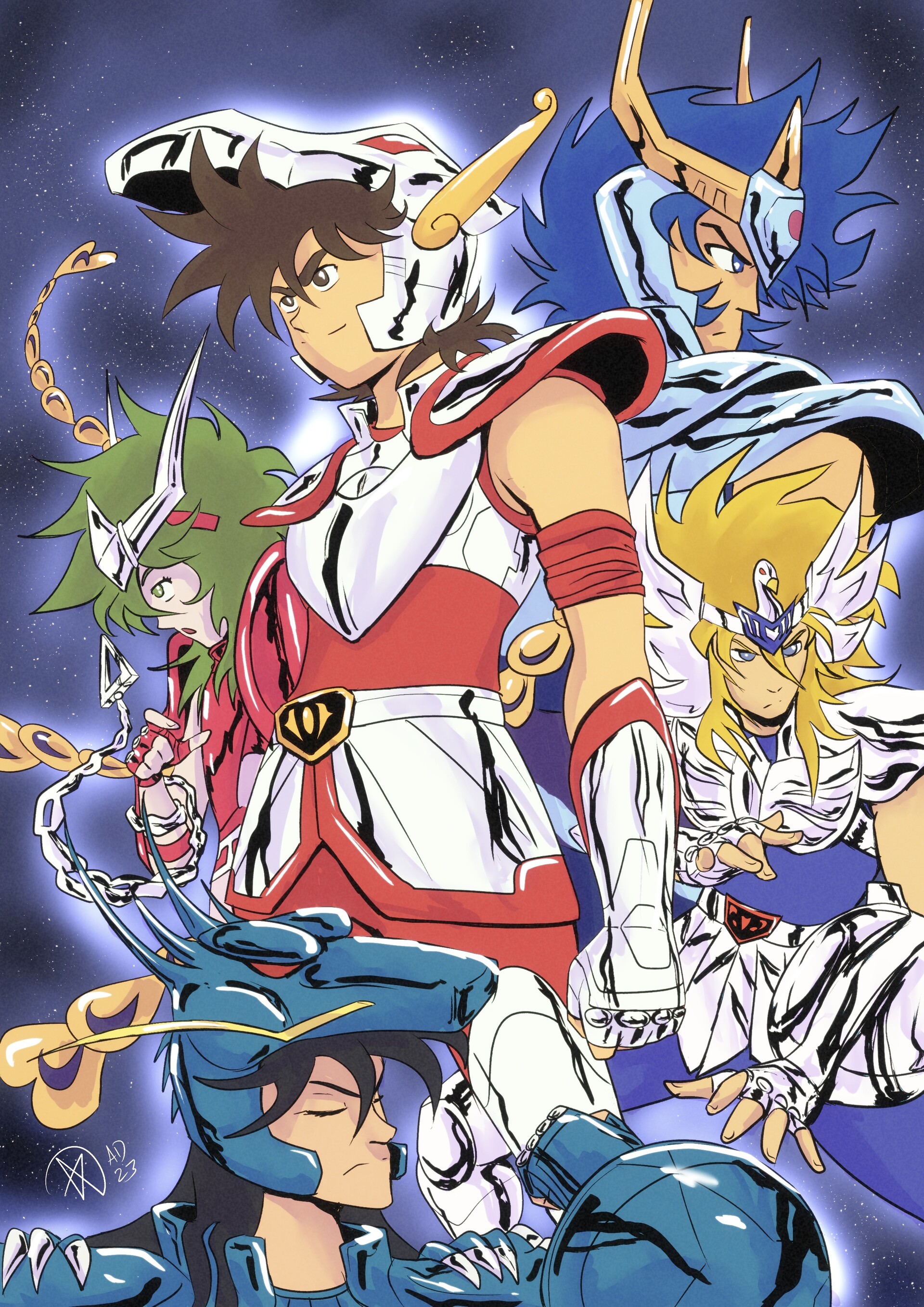 ArtStation - Knights of the Zodiac