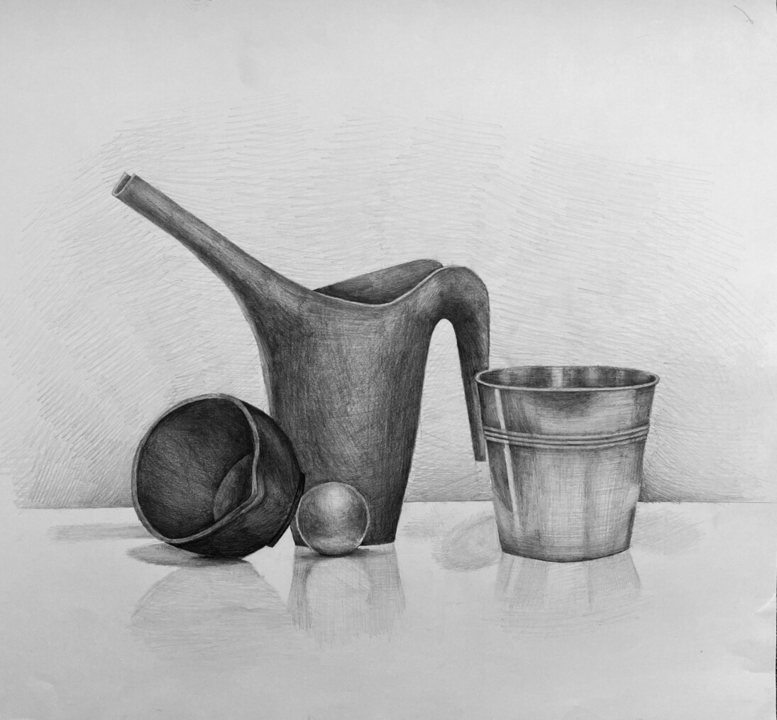 How does someone achieve this type of shading? This isnt my drawing, but I  want to learn how to shade a bit better : r/learnart