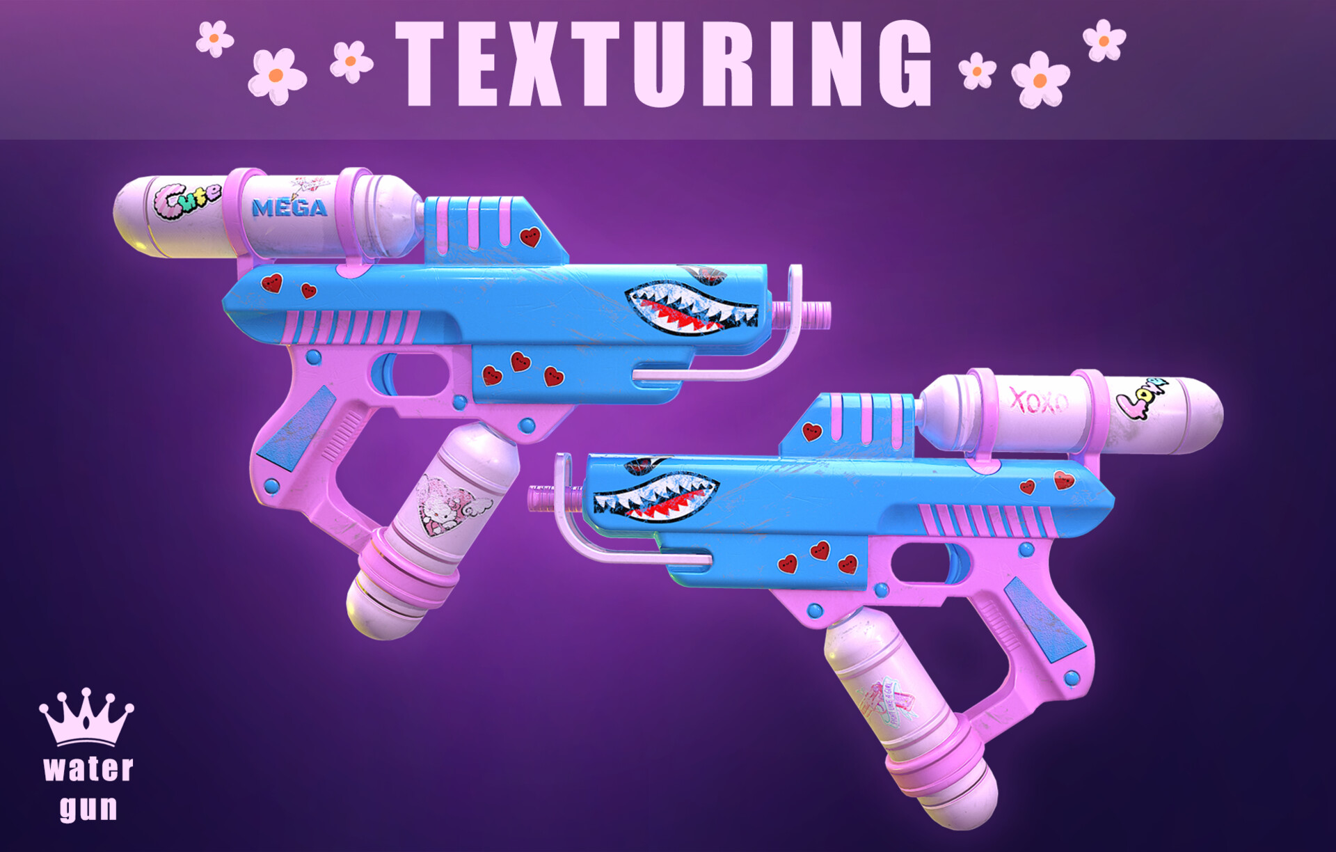 Artstation water gun