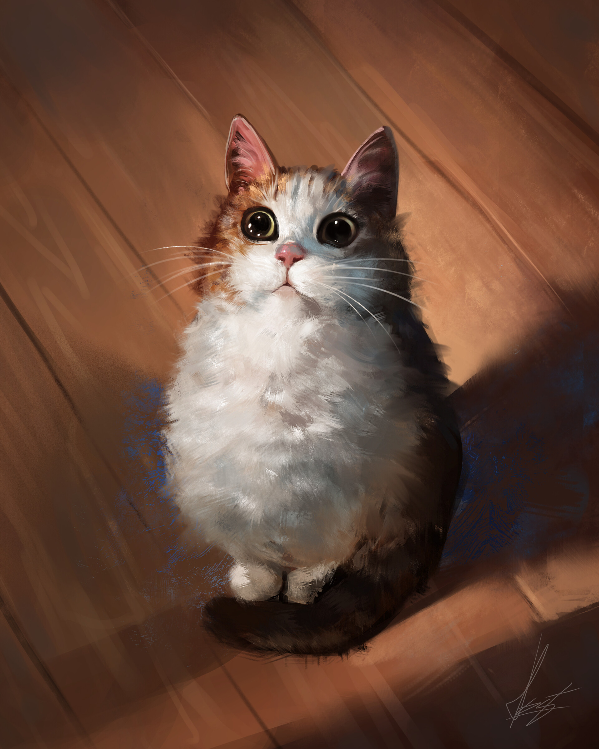ArtStation - Cat Game - The Cats Collector! Style Study