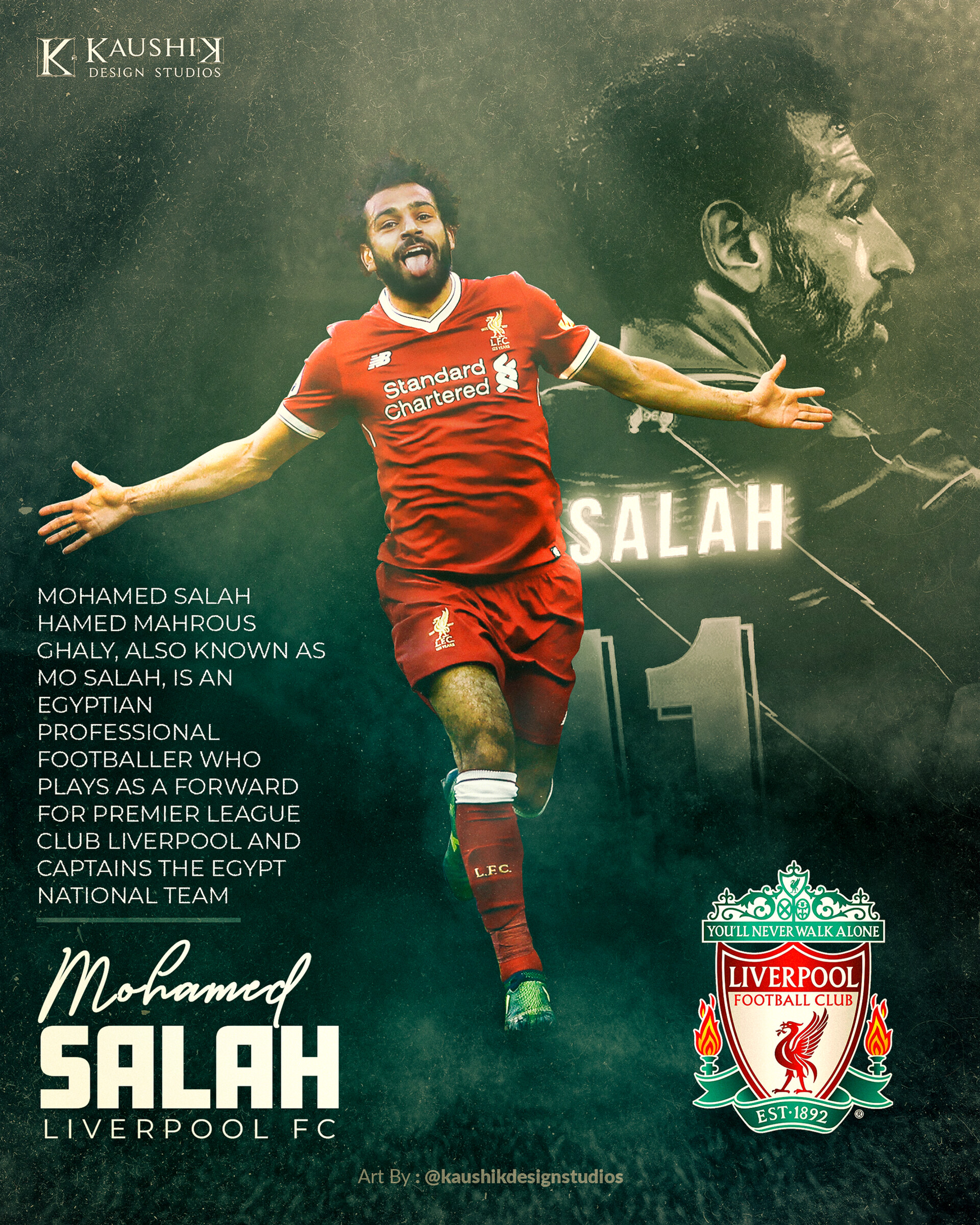 Mohamed Salah  Liverpool soccer, Liverpool football club