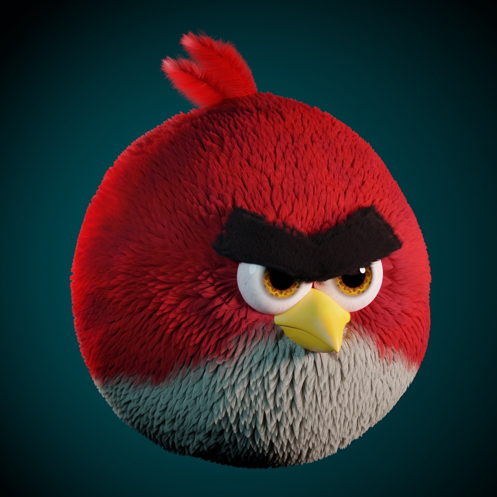 ArtStation - ANGRY BIRDS realistic