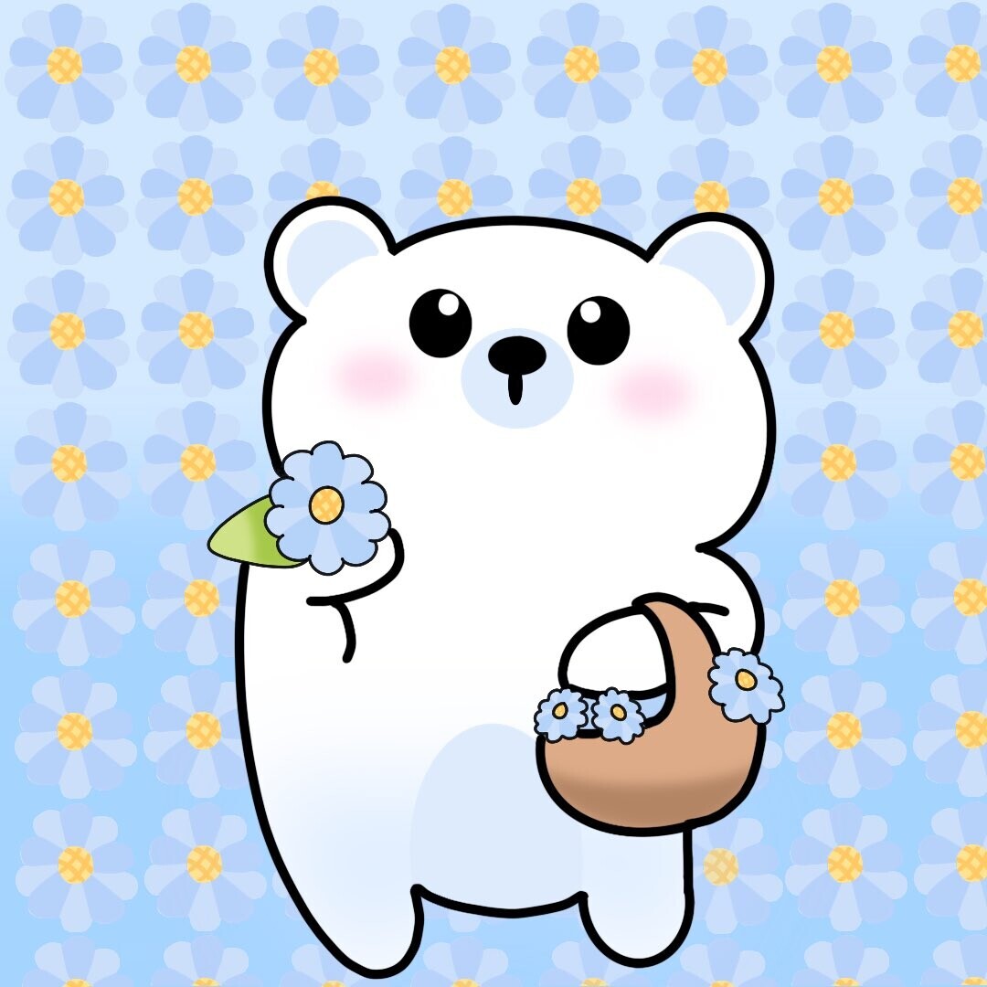 Kawaii Cute Polar Bear