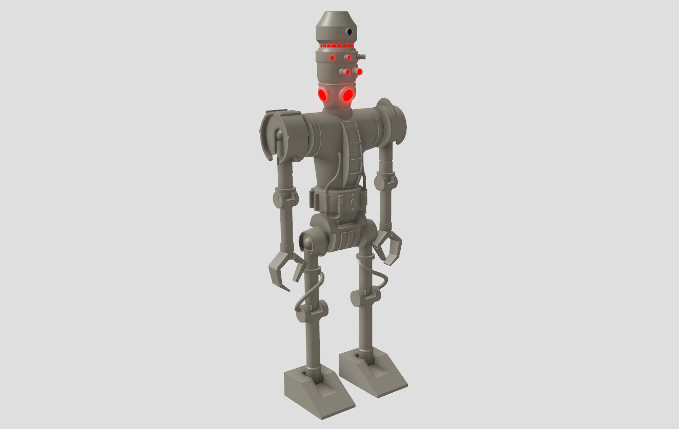 ArtStation - Blender - IG-86 Sentinel Droid