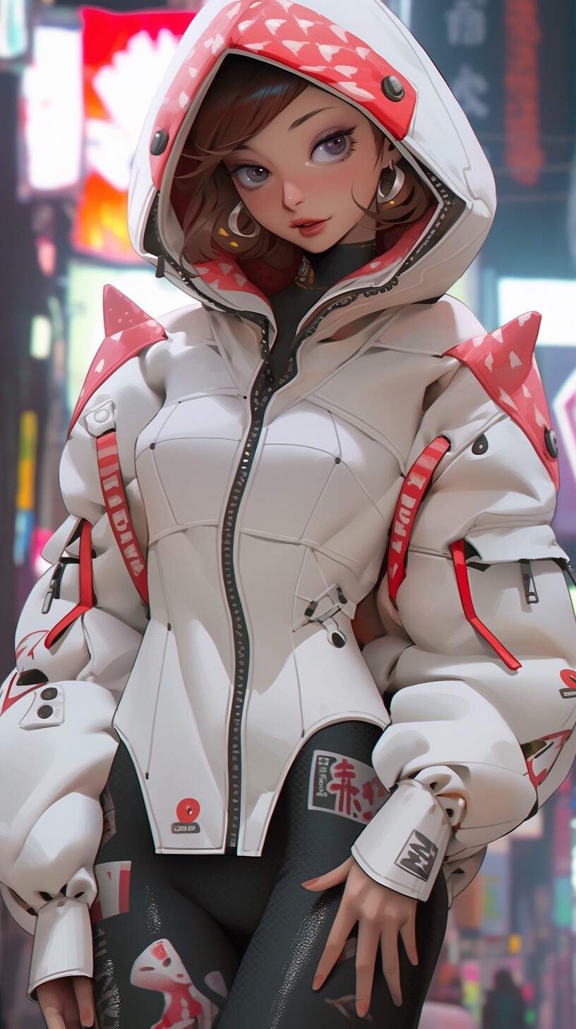 ArtStation Techwear Jacket Fashion