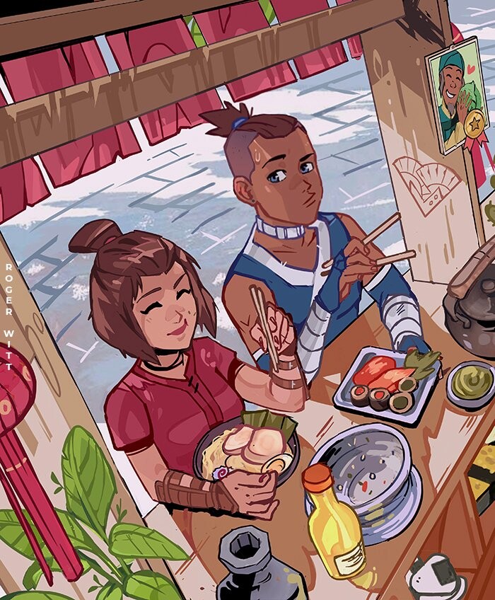 Avatar The Last Airbender Suki And Sokka