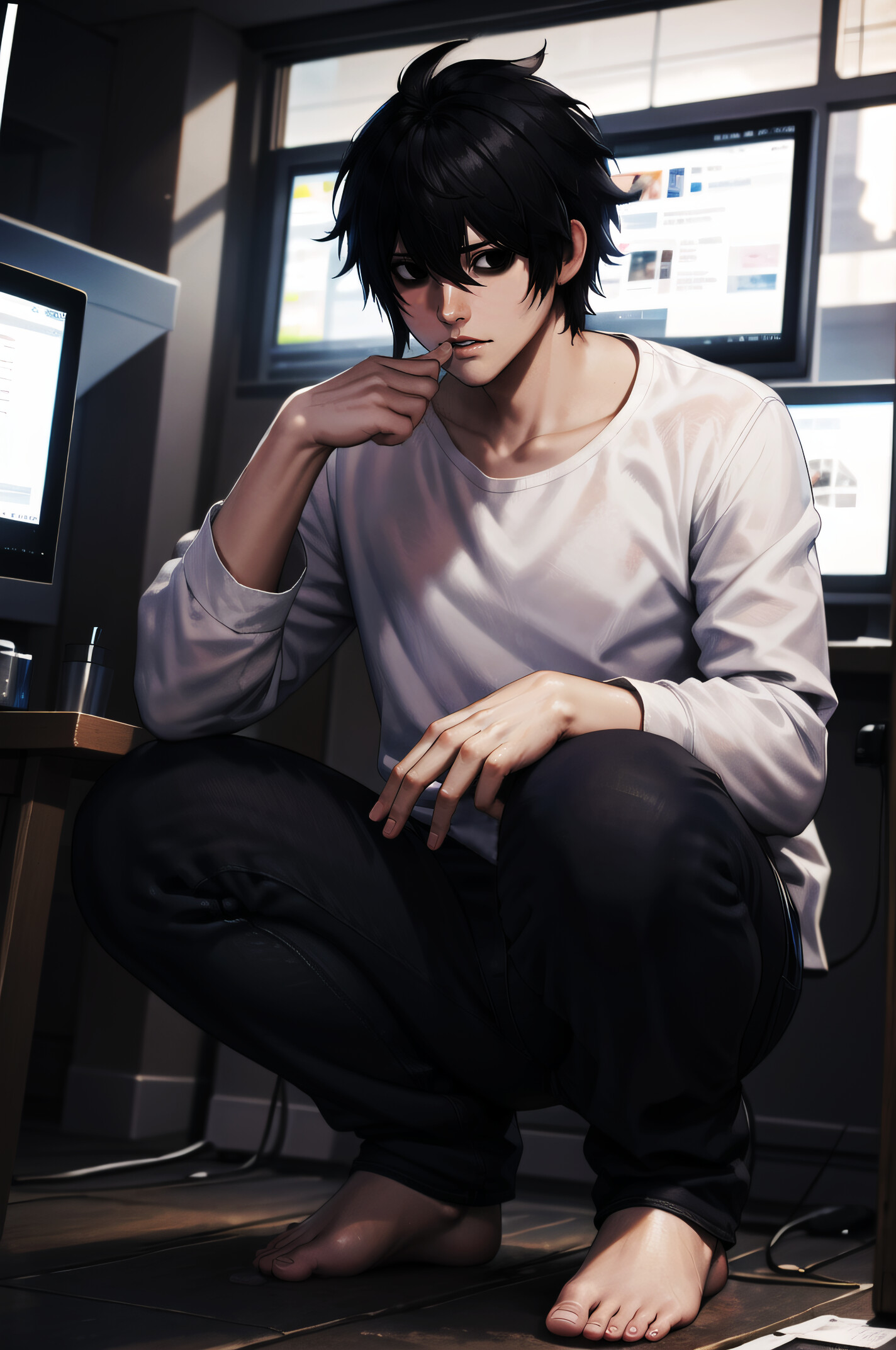ArtStation L Lawliet Death Note