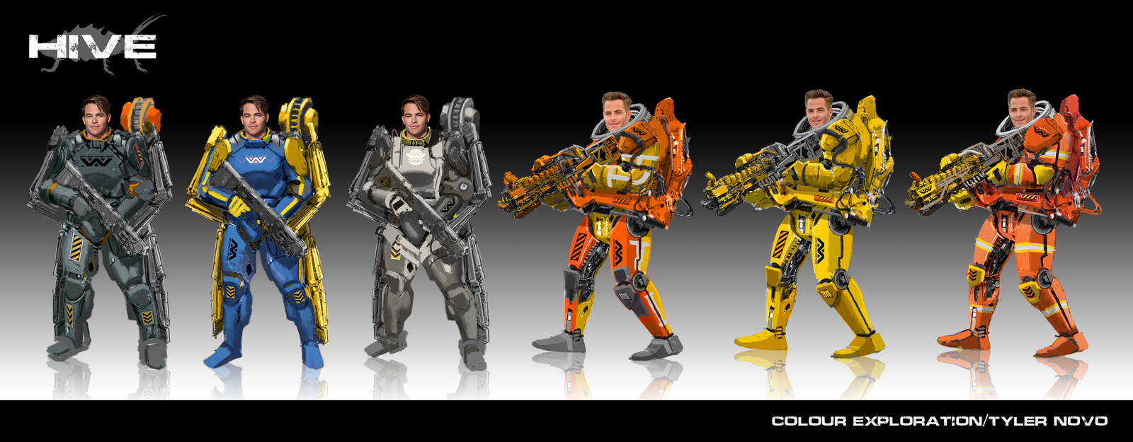 I kept using the word industrial to describe the direction I wanted to go. 