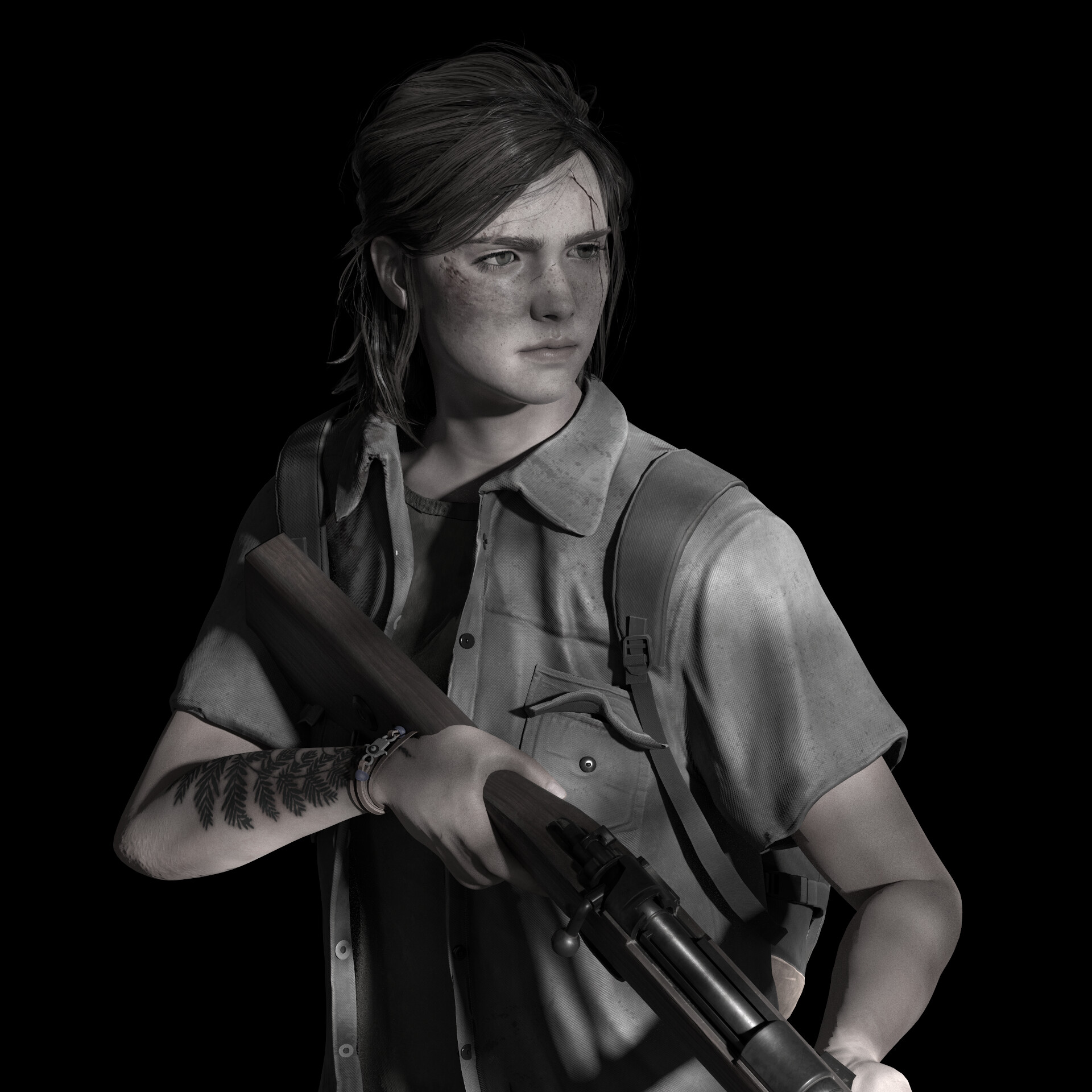 Ellie from The Last of Us Part 2 - Finished Projects - Blender