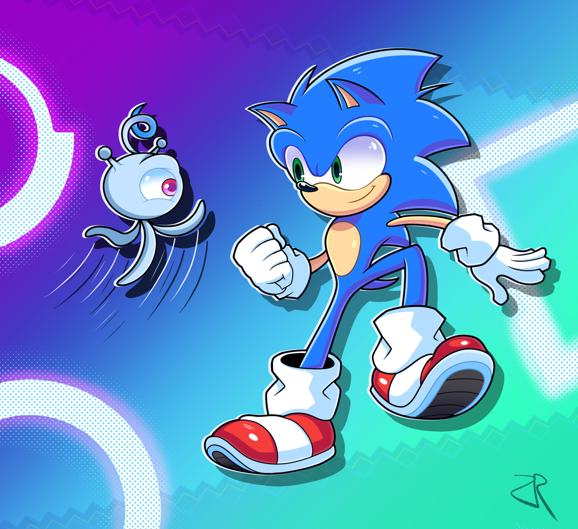 ArtStation - 2021 Art: #89 - Sonic Colours Ultimate!