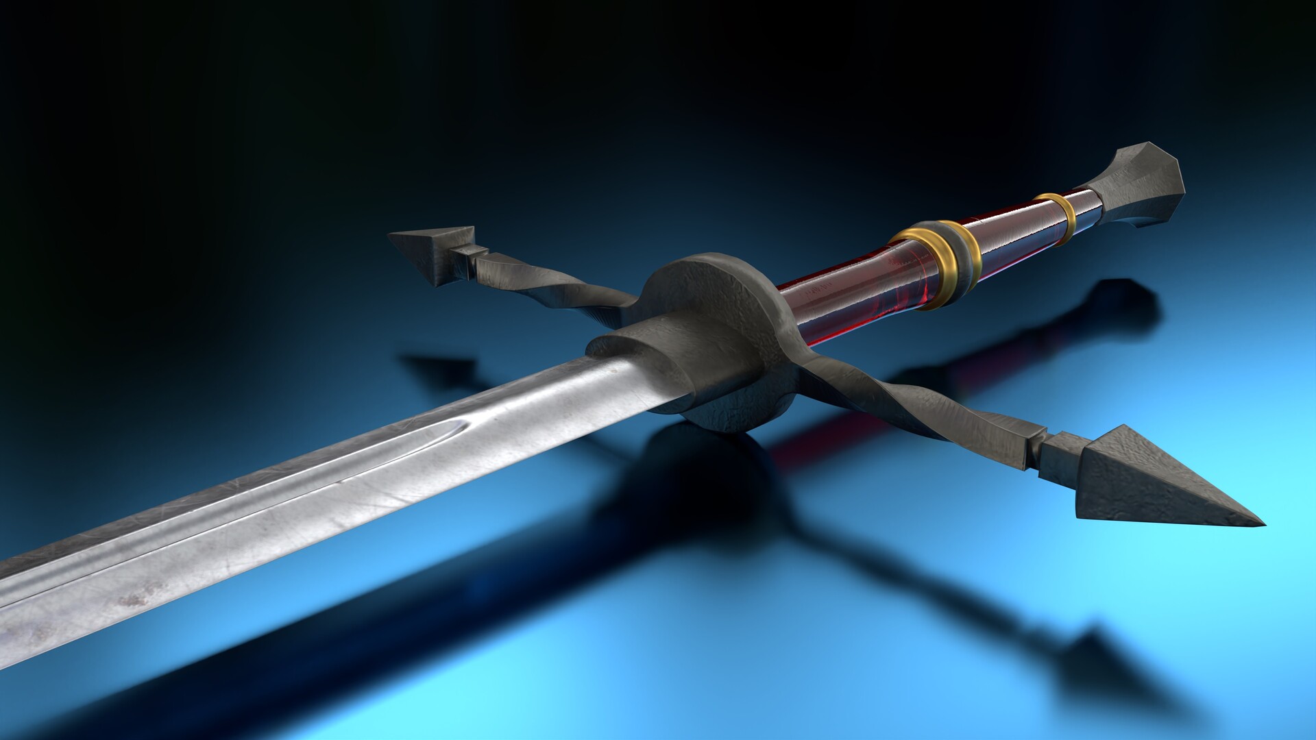 ArtStation - 3D модель меча