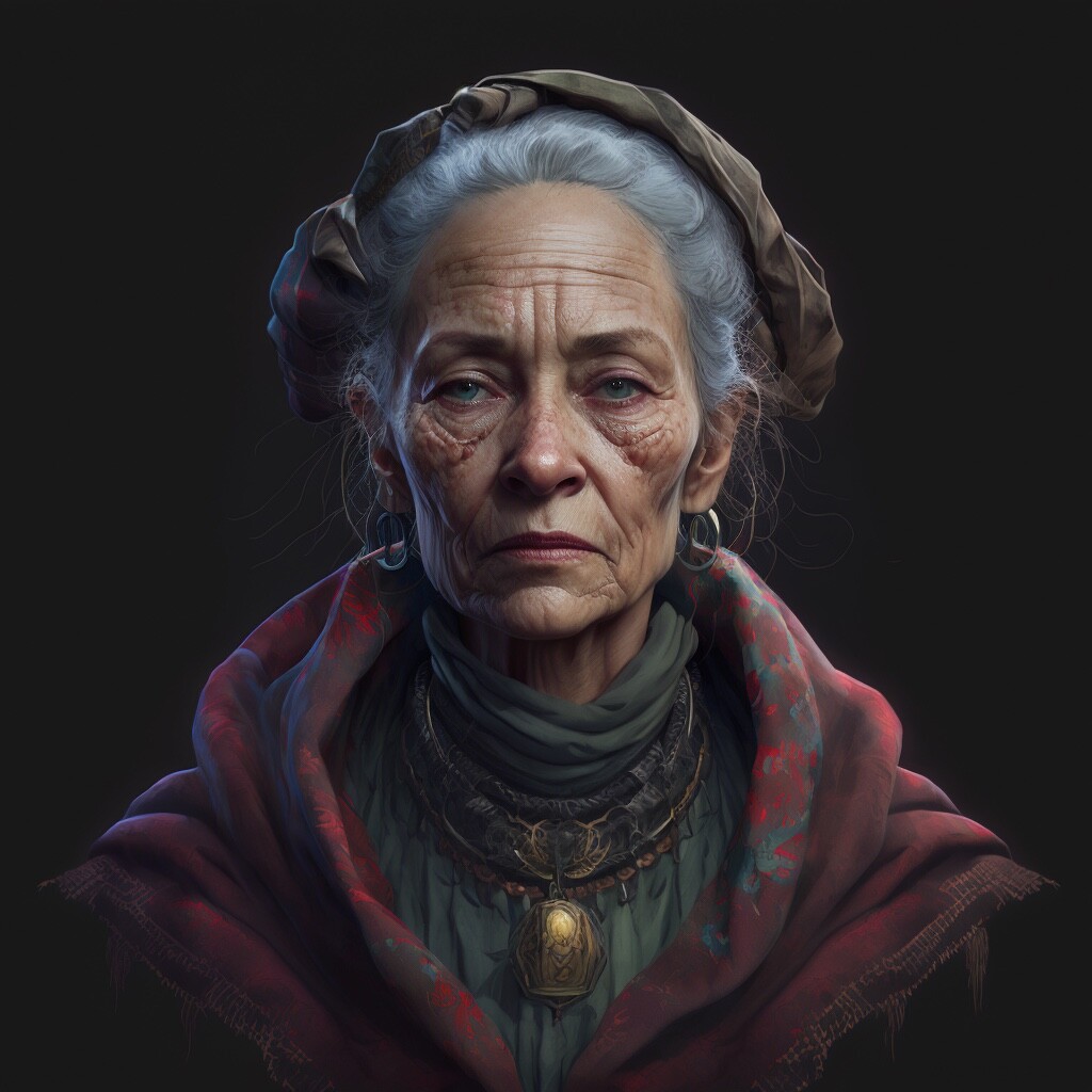 Artstation The Old Woman