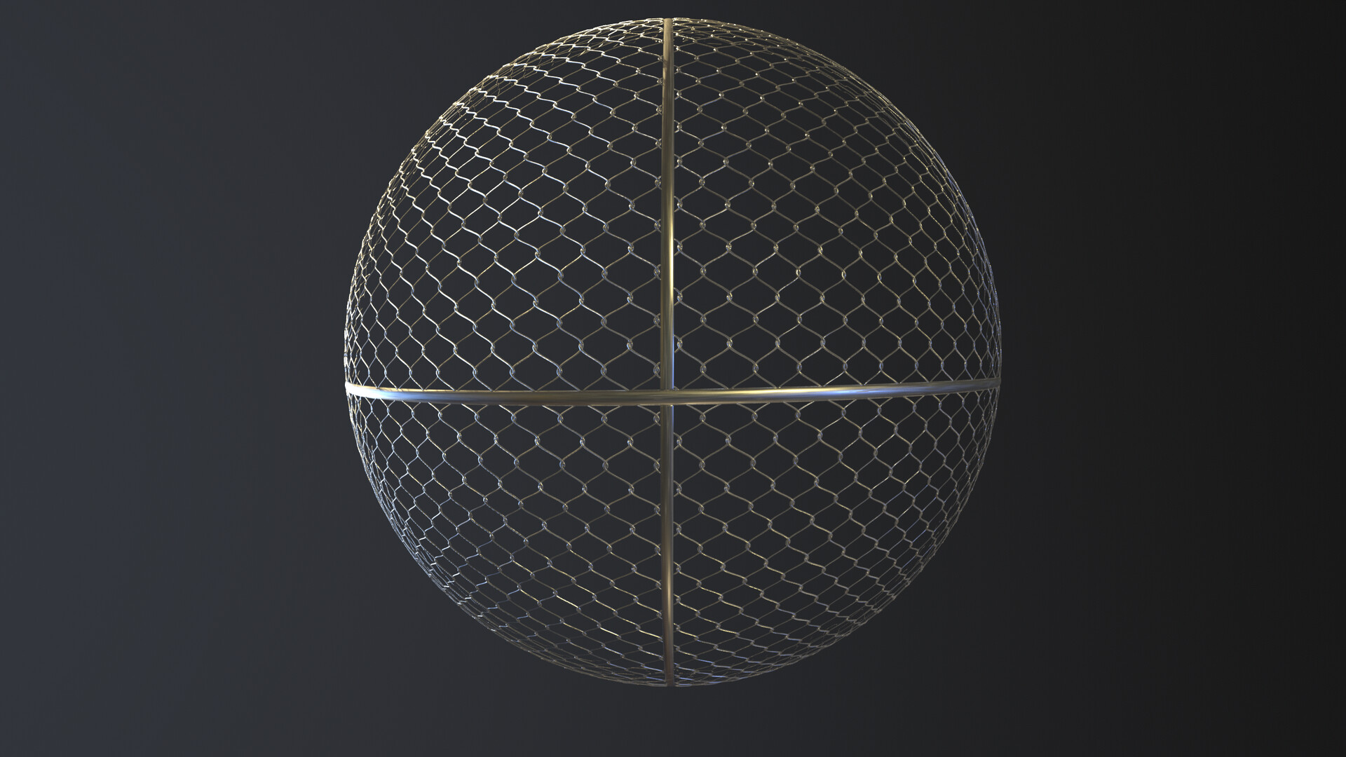 ArtStation Metallic Fence Fully Procedural   Samir Necib Metallicfence 