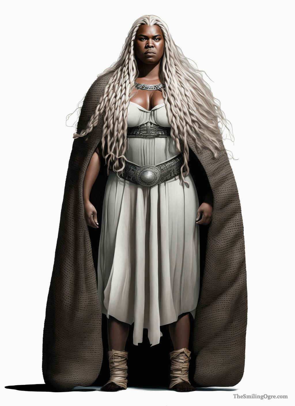 The Smiling Ogre 微笑的食人魔 Ai Human Character Art 2