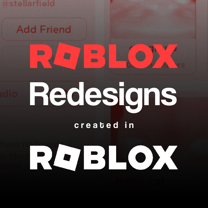 Roblox Login - Redesign