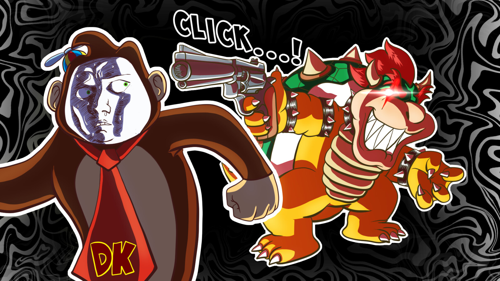 Bowser Has A Gun