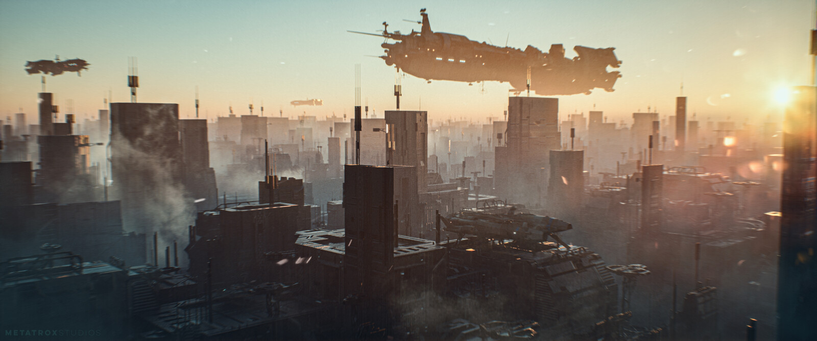 Trade Port | Sector 3 - Unreal Engine Cinematic Shot