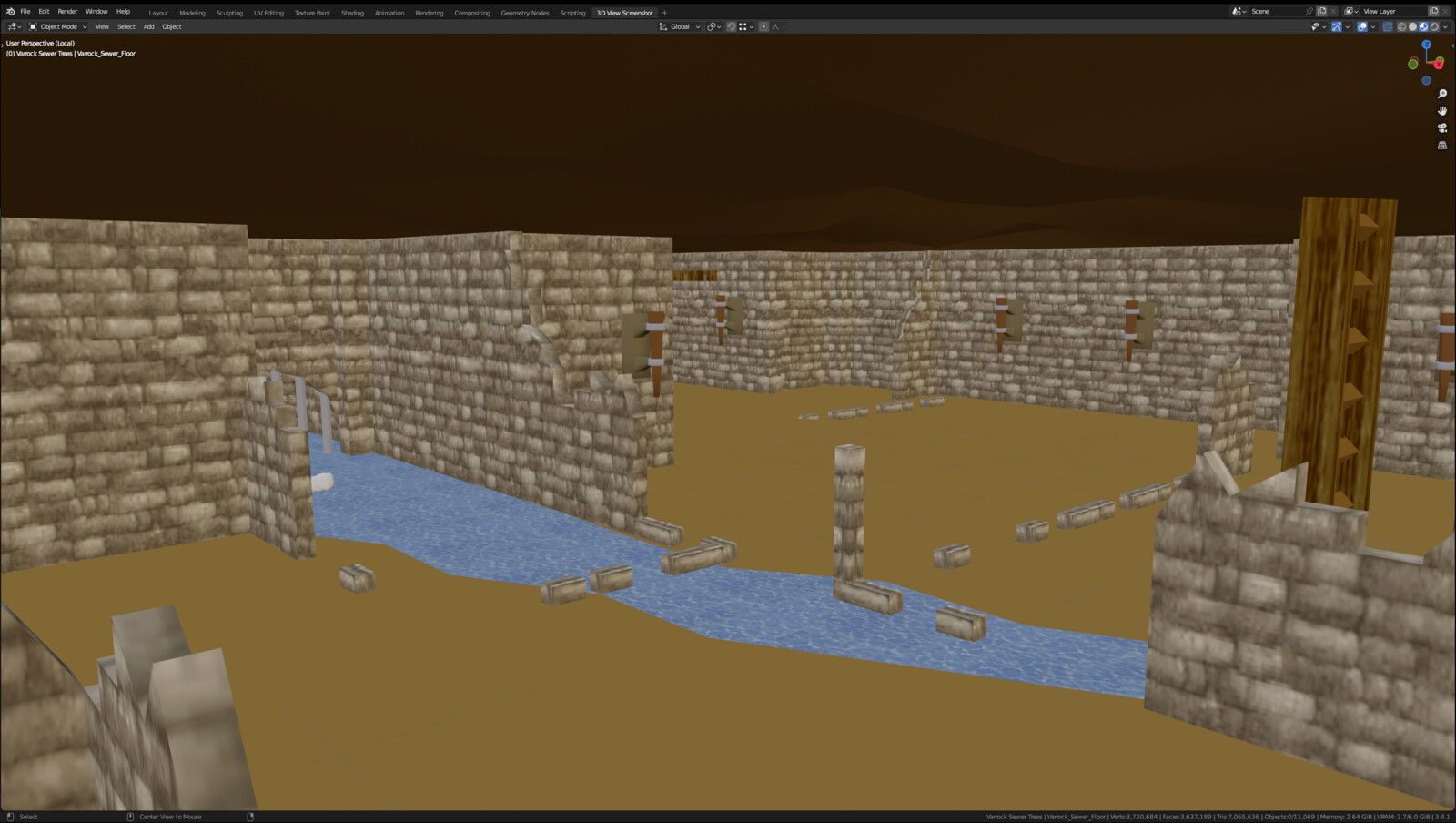 Varrock Sewer area