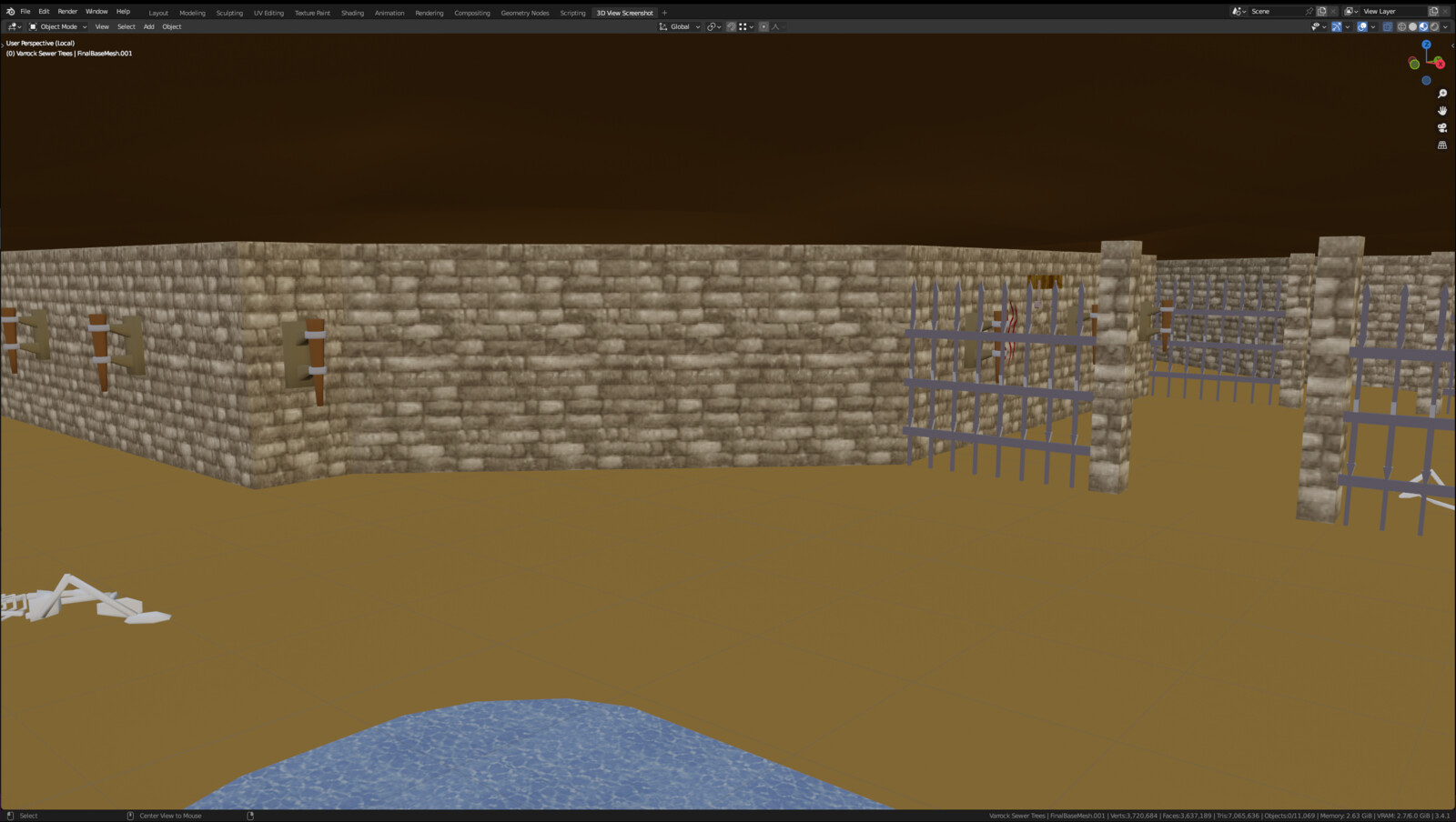 Varrock Sewer area