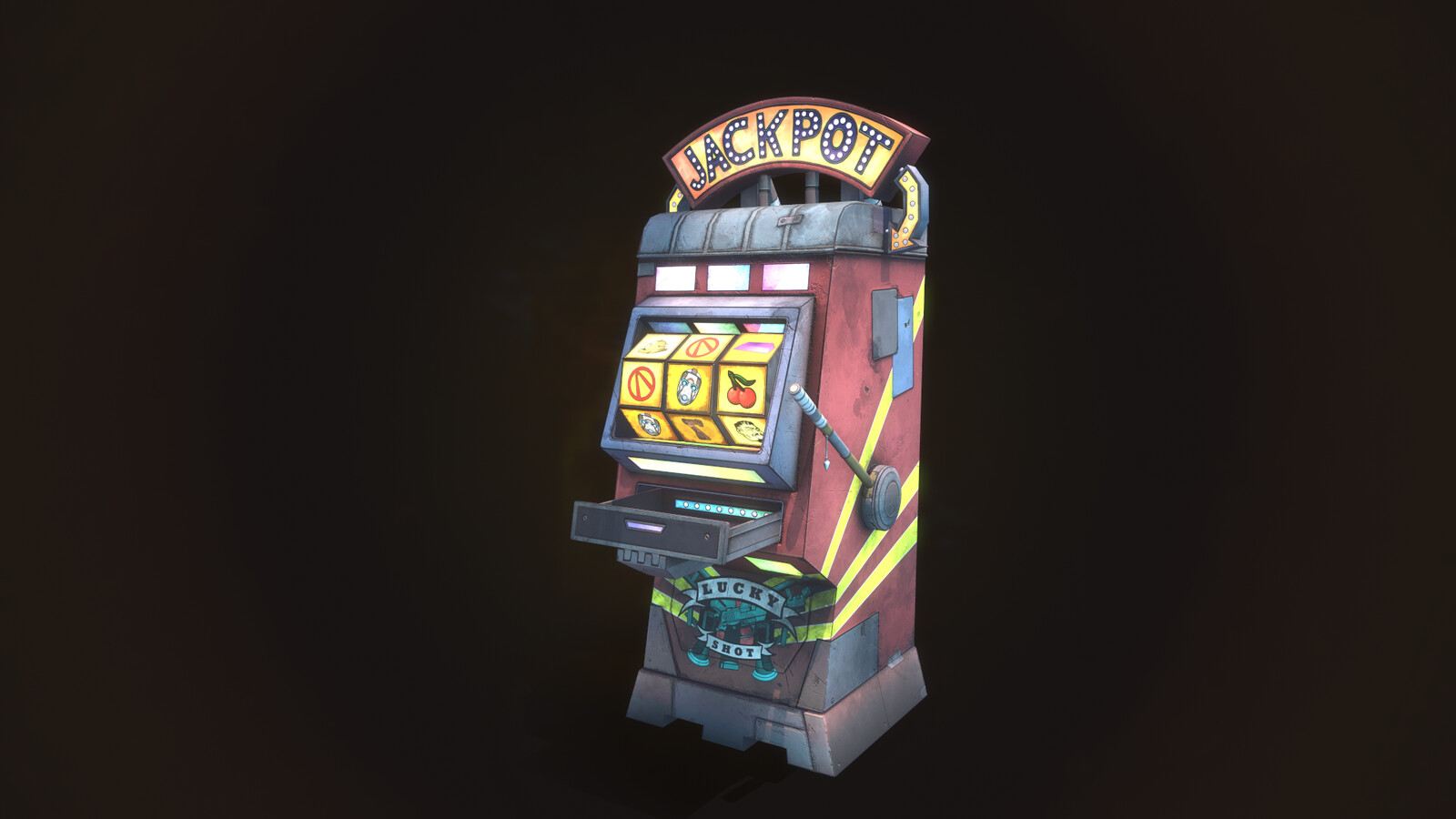 Borderlands Slot Machine Fan Art