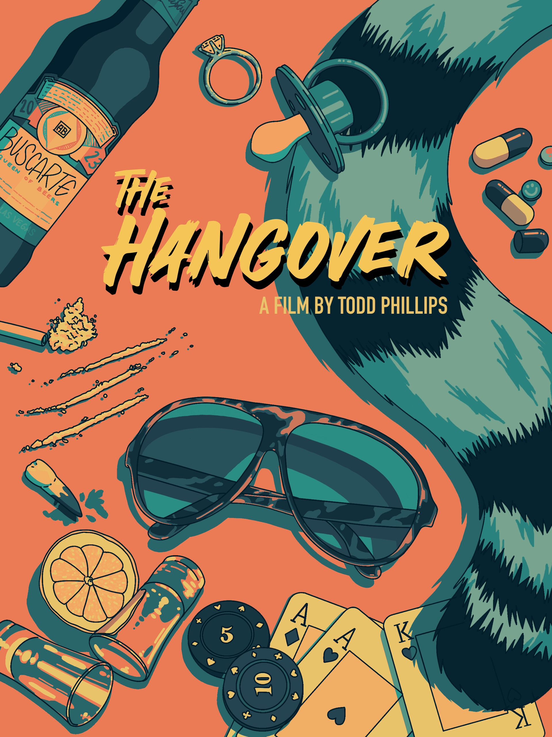 ArtStation - The Hangover Alt Poster