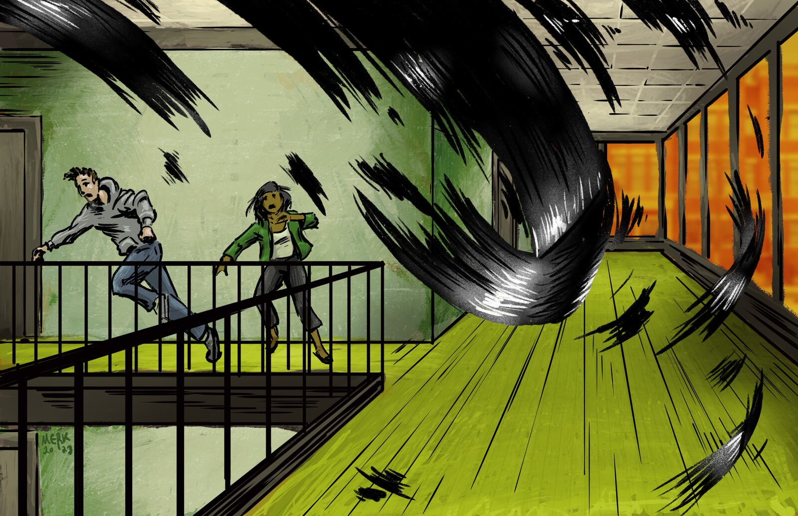 Consumed - scene concept