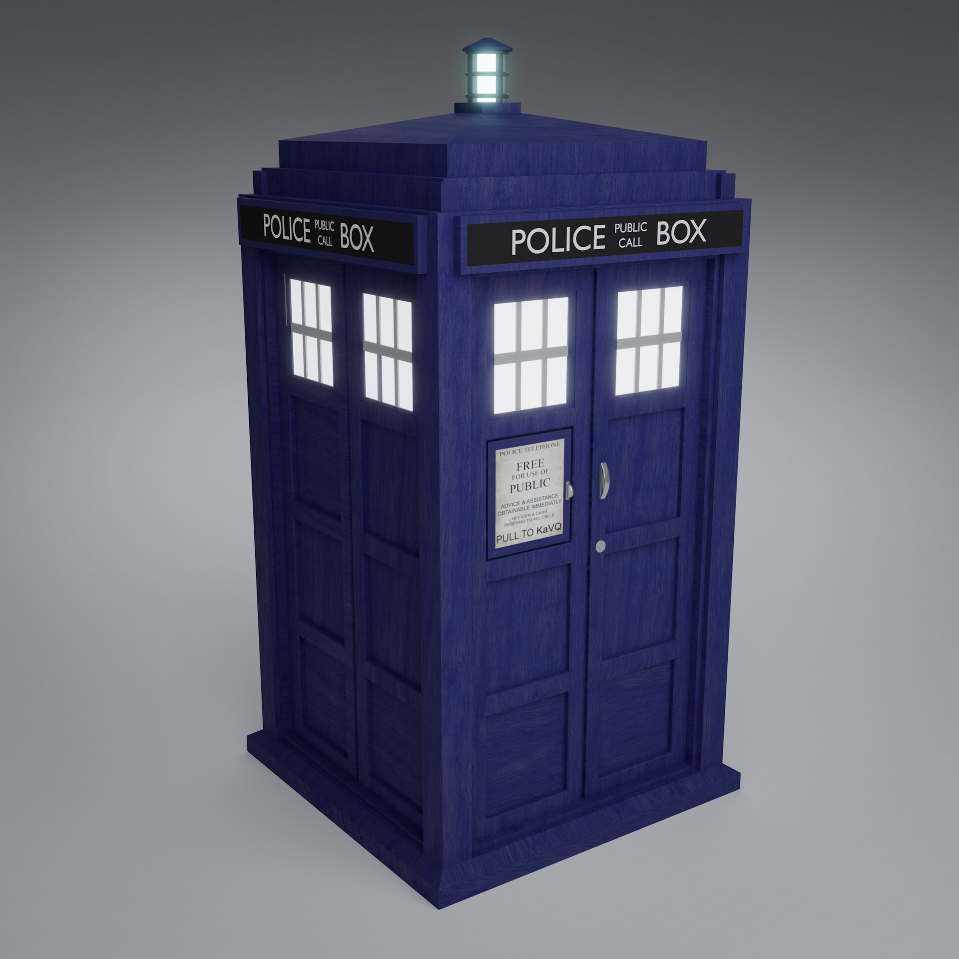 ArtStation - TARDIS