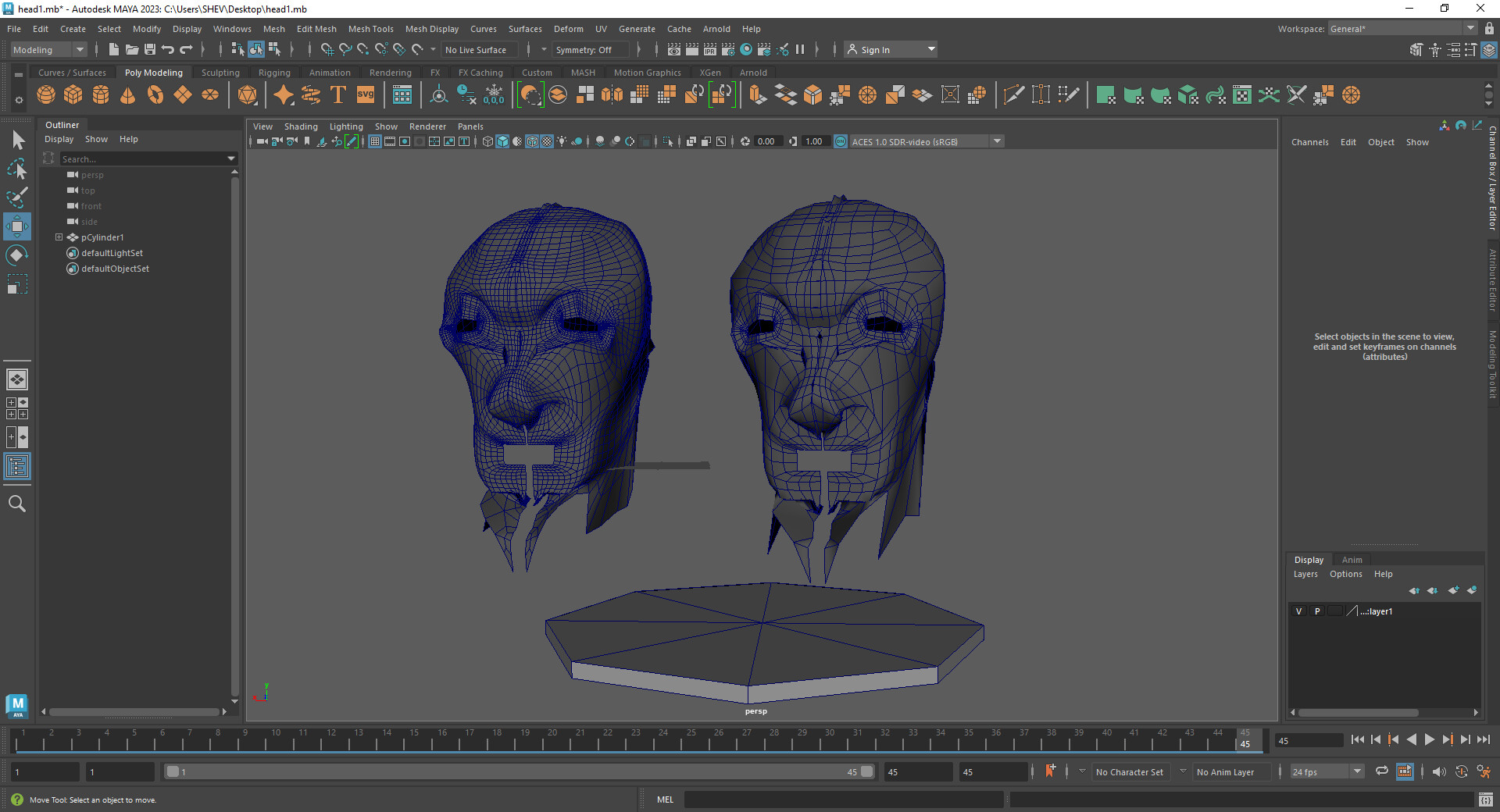 ArtStation - exploring topology and its form - maya autodesk 3d