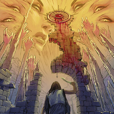 Alessandro amoruso the coronating poster ai original colors copia