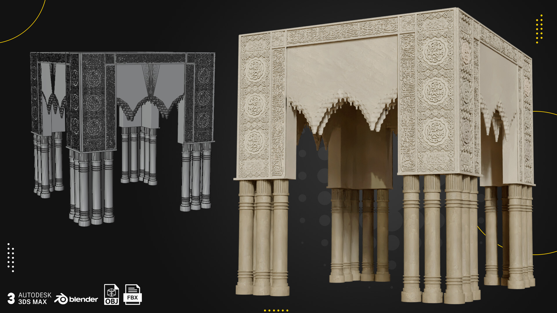 Mohammad Hashemi (SMHH 3D) - 6 Arabic and Islamic Buildings + Tutorial ...