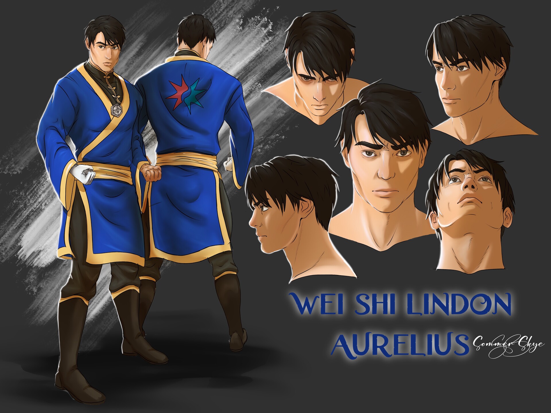 ArtStation Wei Shi Lindon Character Design