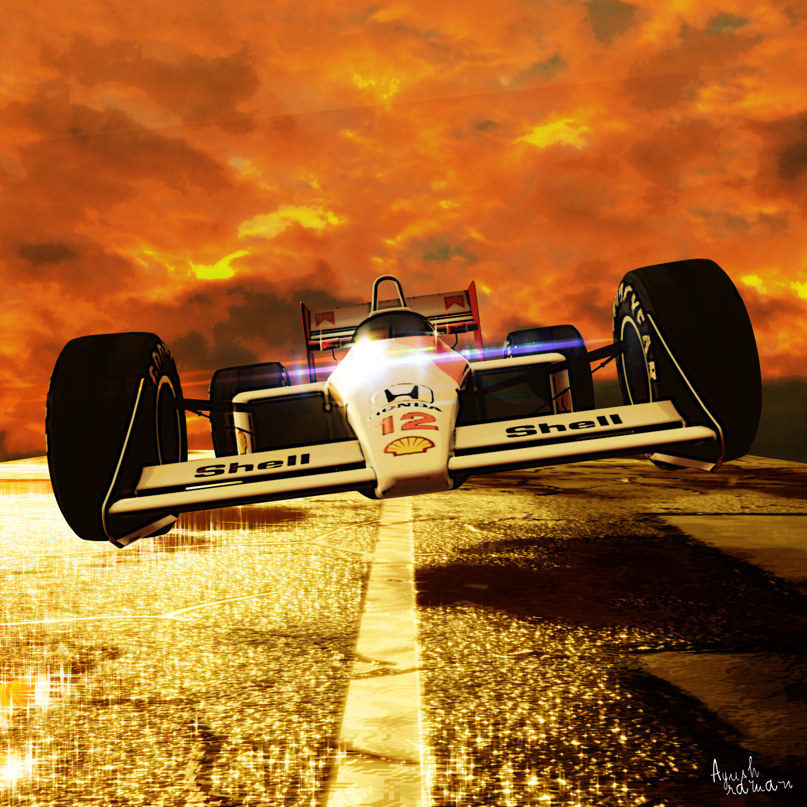 ArtStation - McLaren MP4/4